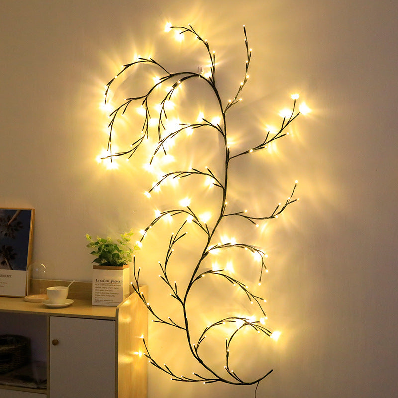 LED Rattan String Lights – Aesthetic Fairy Lights for Bedroom & Room Decor