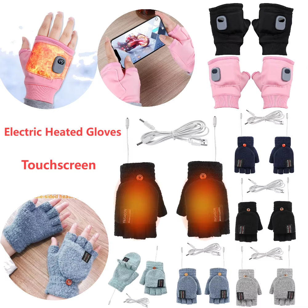 Smart Heated Gloves for Men & Women – Winter Warm Gloves for Hiking, Skiing & Cold Weather