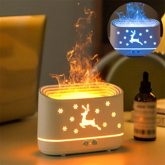 Holiday Elk Diffuser Lamp – Breathe Easy, Feel Cozy