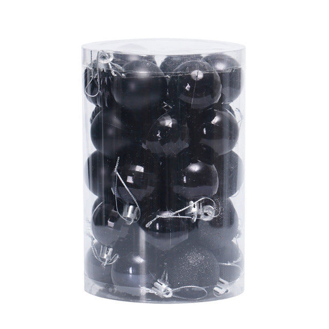 34pcs Christmas Ball Ornaments Set 4cm – Shatterproof Xmas Tree Decorations