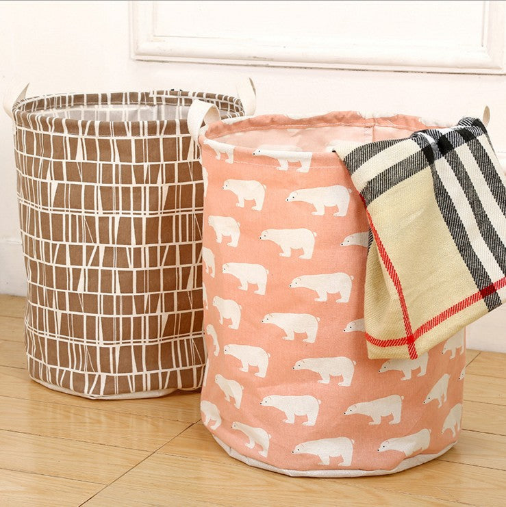 Foldable Laundry Hamper Basket – Storage Bin for Clothes, Toys & Home
