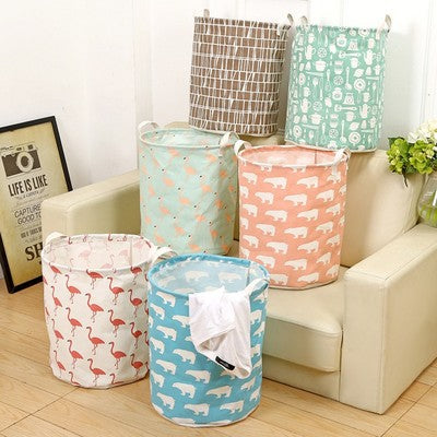 Foldable Laundry Hamper Basket – Storage Bin for Clothes, Toys & Home