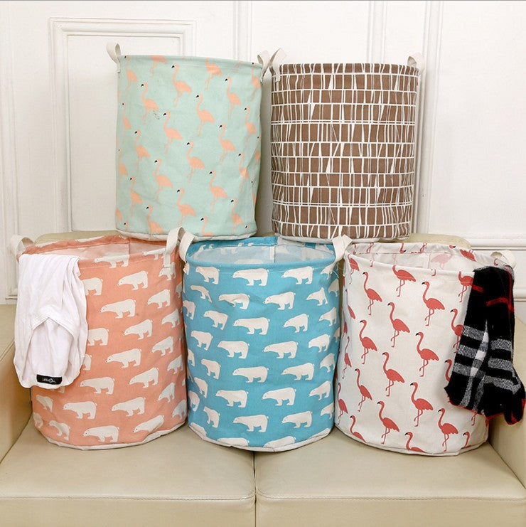Foldable Laundry Hamper Basket – Storage Bin for Clothes, Toys & Home