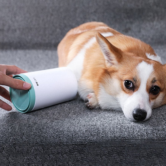 Portable Dog Paw Cleaner Cup – Soft Silicone Pet Paw Washer Mud Remover