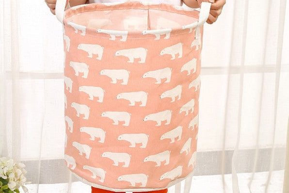 Foldable Laundry Hamper Basket – Storage Bin for Clothes, Toys & Home