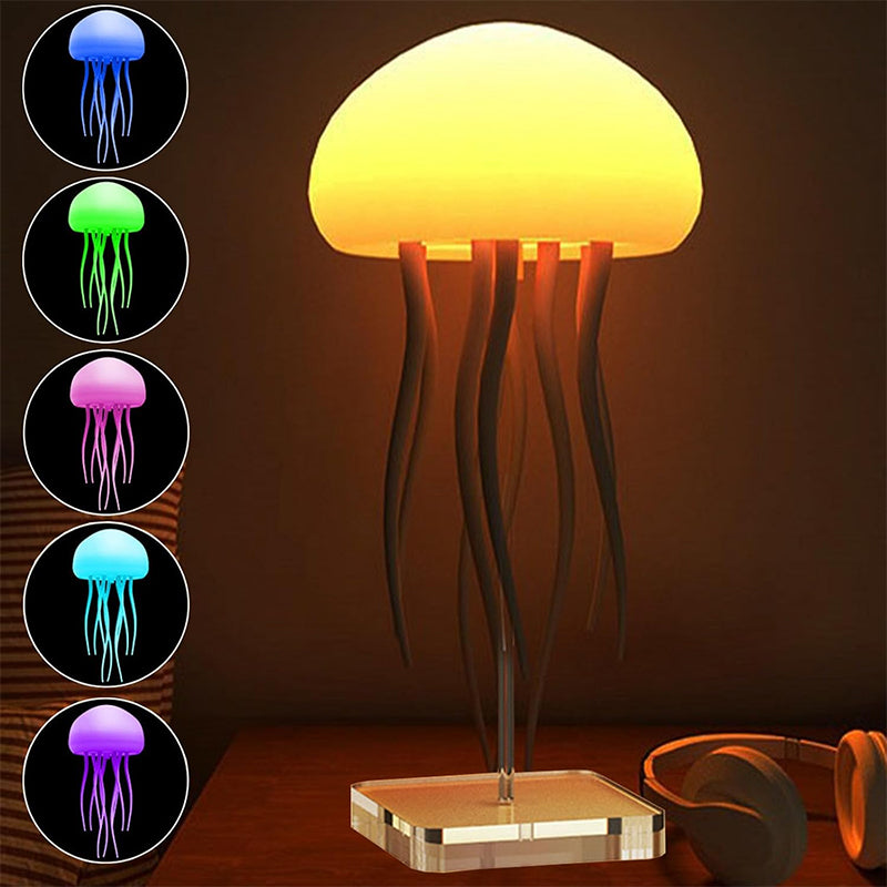 Smart Jellyfish LED Lamp – Night Light, Desk & Bedside Ambient Decor