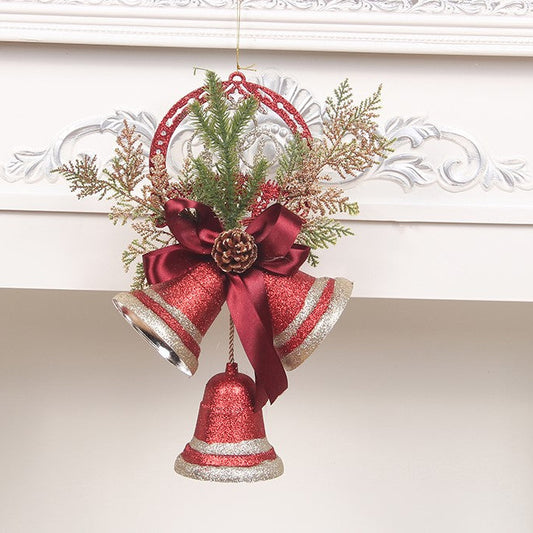 Christmas Tree Bell Ornament – Big Festive Bell Decor for Holiday Styling