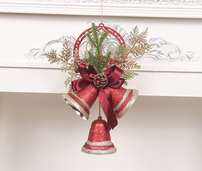Christmas Tree Bell Ornament – Big Festive Bell Decor for Holiday Styling