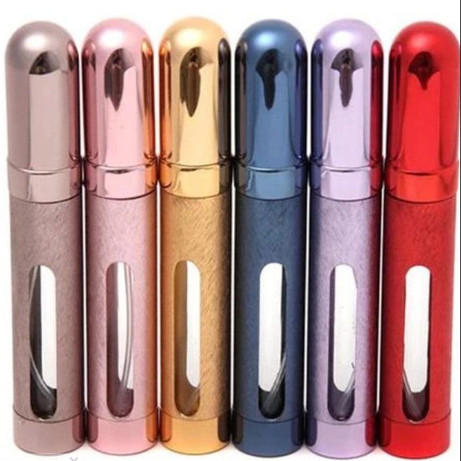 Mini Perfume Bottle 12ml – Portable Refillable Travel Atomizer