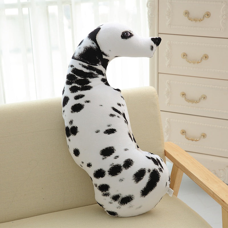 3D Dog Face Pillow – Cute Plush Cushion for Sofa, Bedroom & Gifts