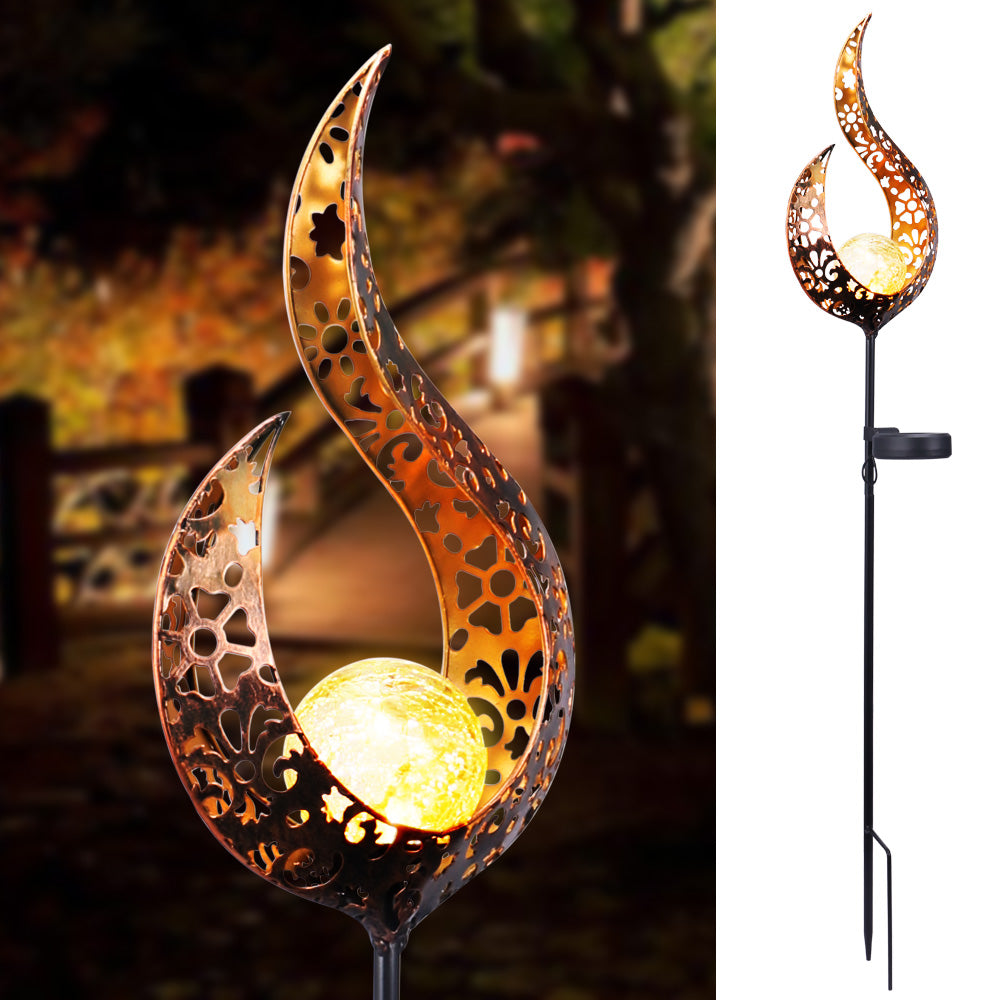 LED Solar Torch Flame Light Outdoor – Waterproof Garden Lights