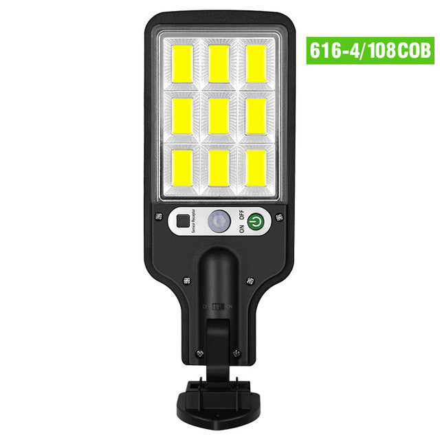 Solar Wall Light Outdoor Waterproof – LED Security Lamp for Garden & Home