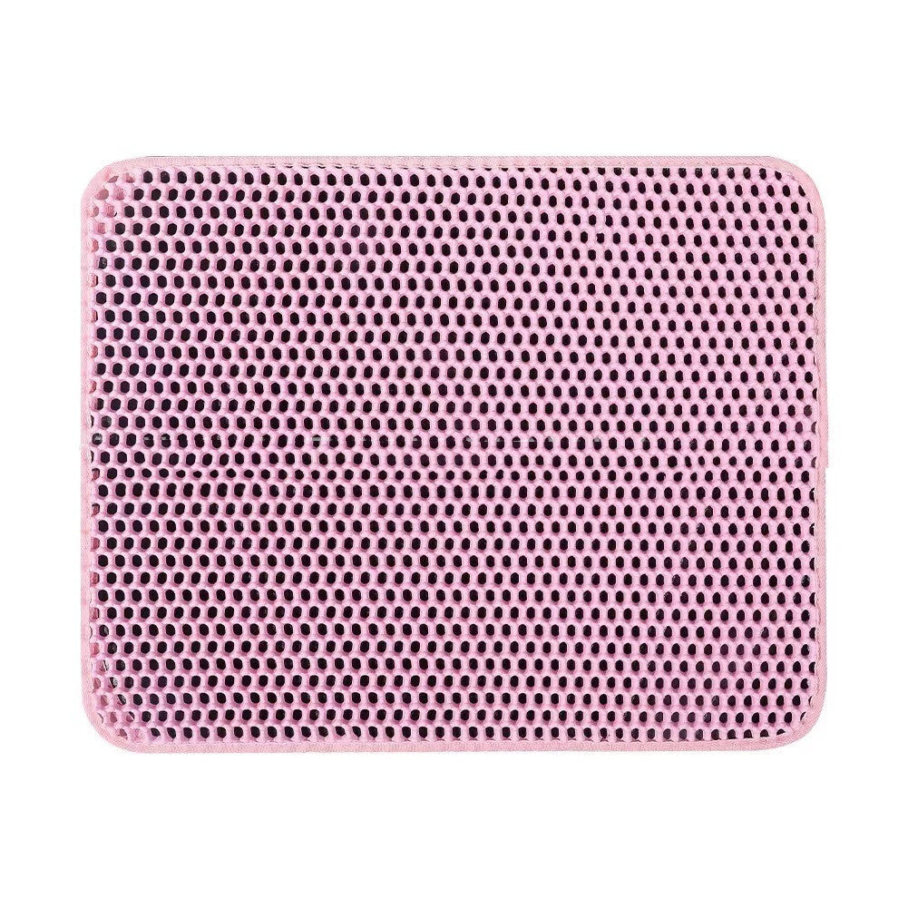 Waterproof Cat Litter Box Mat – Anti-Scatter Litter Trapping Pad for Cats