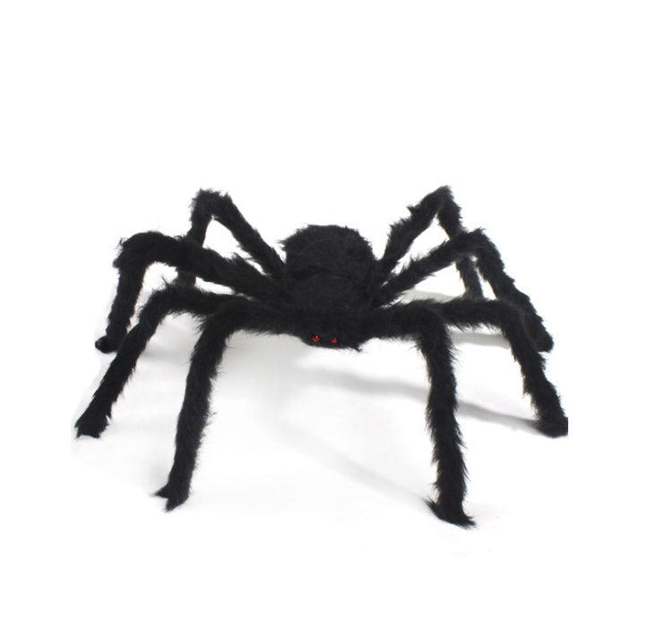 Halloween Giant Spider Ornament – Spooky Haunted House Decor, Indoor Outdoor Prop