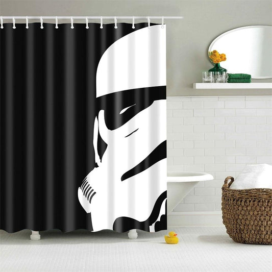 Modern 3D Shower Curtain – Waterproof Bathroom Decor for Stylish Home Upgrade