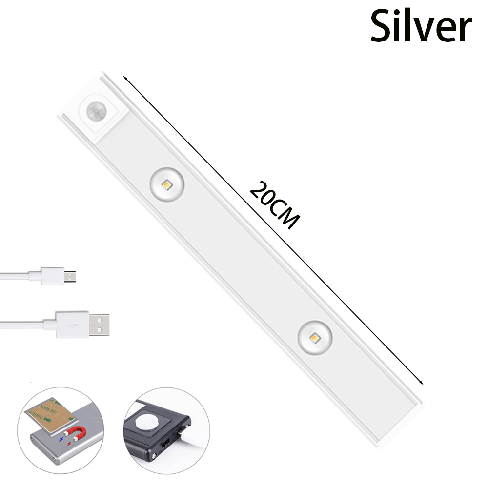 Best Motion Sensor LED Light – Wireless USB Rechargeable Closet & Cabinet Lighting