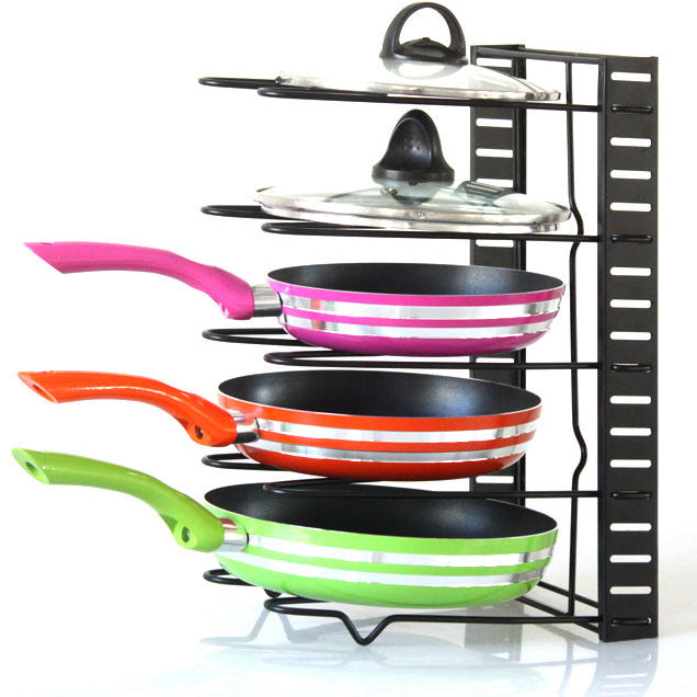 8 Tier Kitchen Storage Rack – Dish Drying Organizer for Sink & Countertop Use