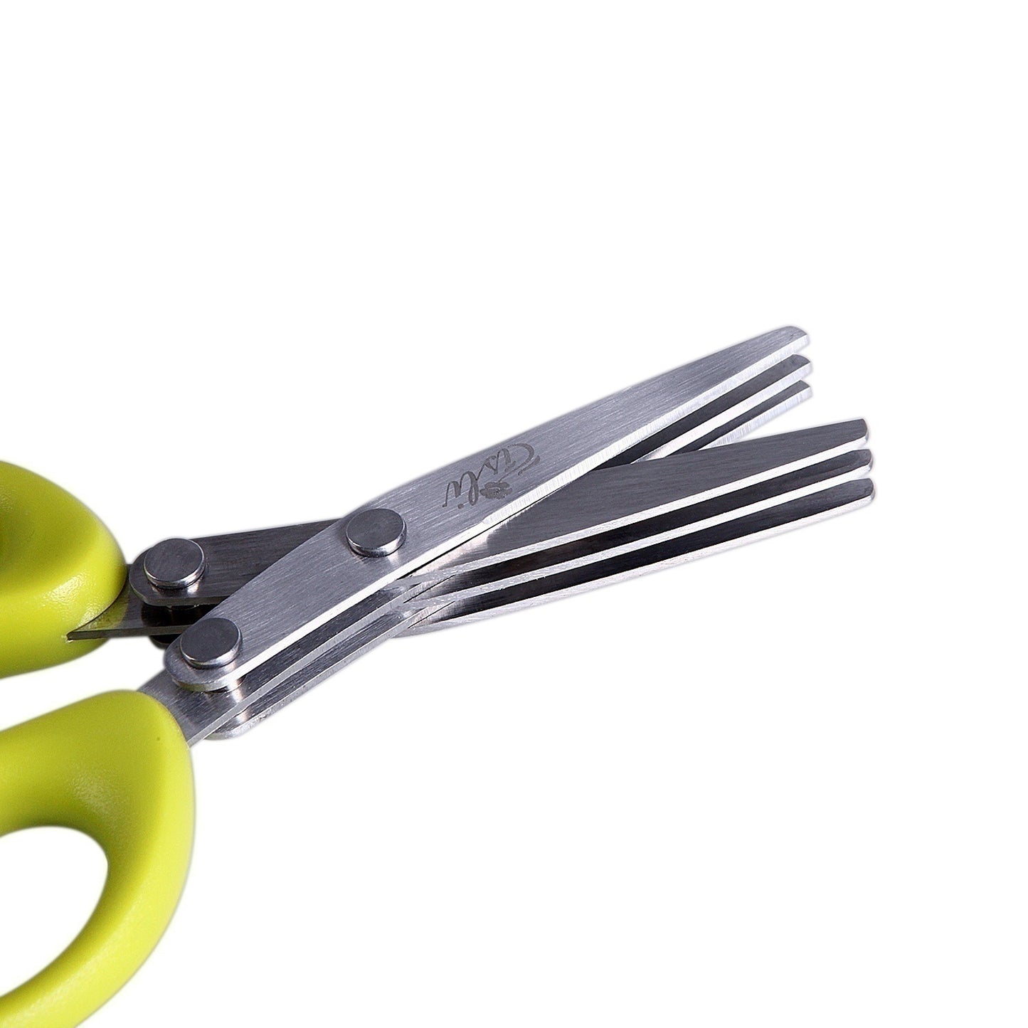 Fast Chop Kitchen Herb Scissors – Multi-Layer Stainless Steel Green Onion & Seaweed Cutter Tool