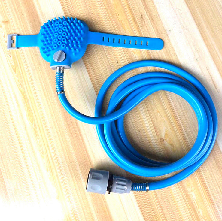 Pet Dog Bathing Tool – Adjustable Water Spray Nozzle Strap for Effortless Cleaning