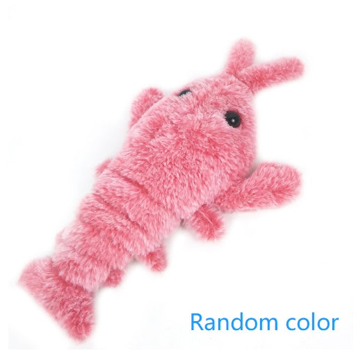 Electric Flopping Shrimp Cat Toy – USB Rechargeable Smart Interactive Toy for Indoor Cats & Kittens