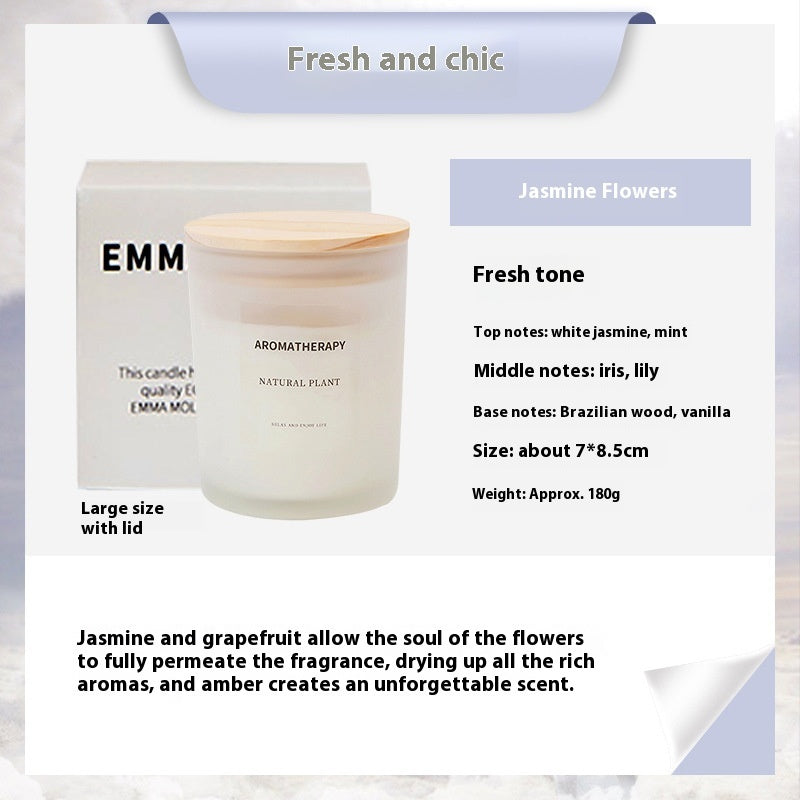 Scented Candle for Home – Long Lasting Aromatherapy Candle for Stress Relief