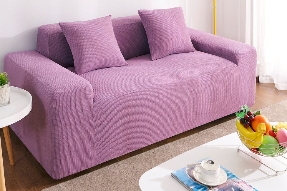 Easy-Fit Sofa Protector – Waterproof Polar Fleece Couch Slipcover for 1-4 Seats
