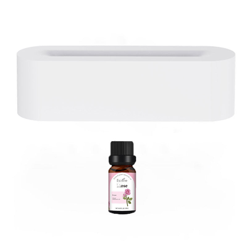 Home Spa Flame Aroma Diffuser – Ultrasonic Humidifier LED Fire Mist Maker Essential Oil Diffuser