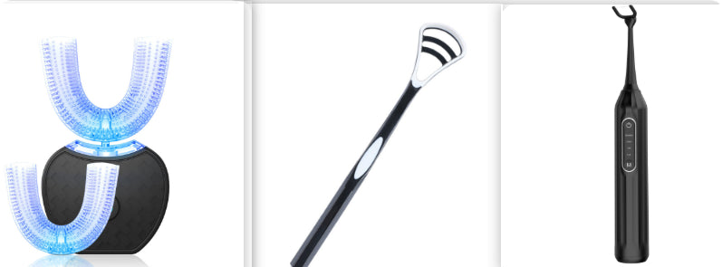 Hands-Free Electric Toothbrush – 360° U-Shape Cleaner for Whiter Teeth