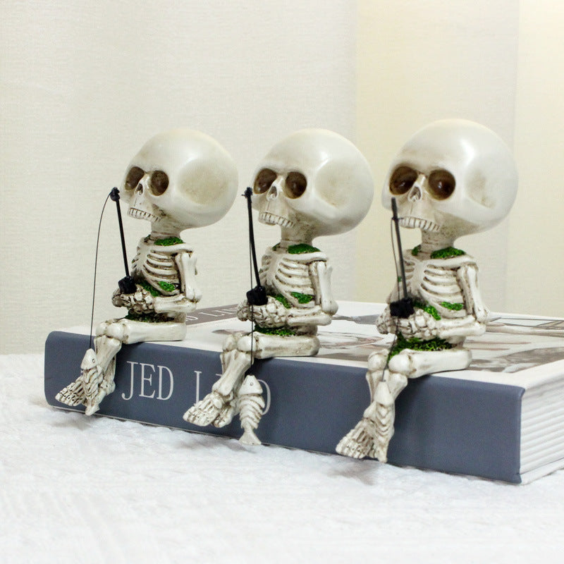 Halloween Mini Landscape Decor Outdoor Yard Aquarium Decoration – Spooky Garden Terrarium Micro Scene