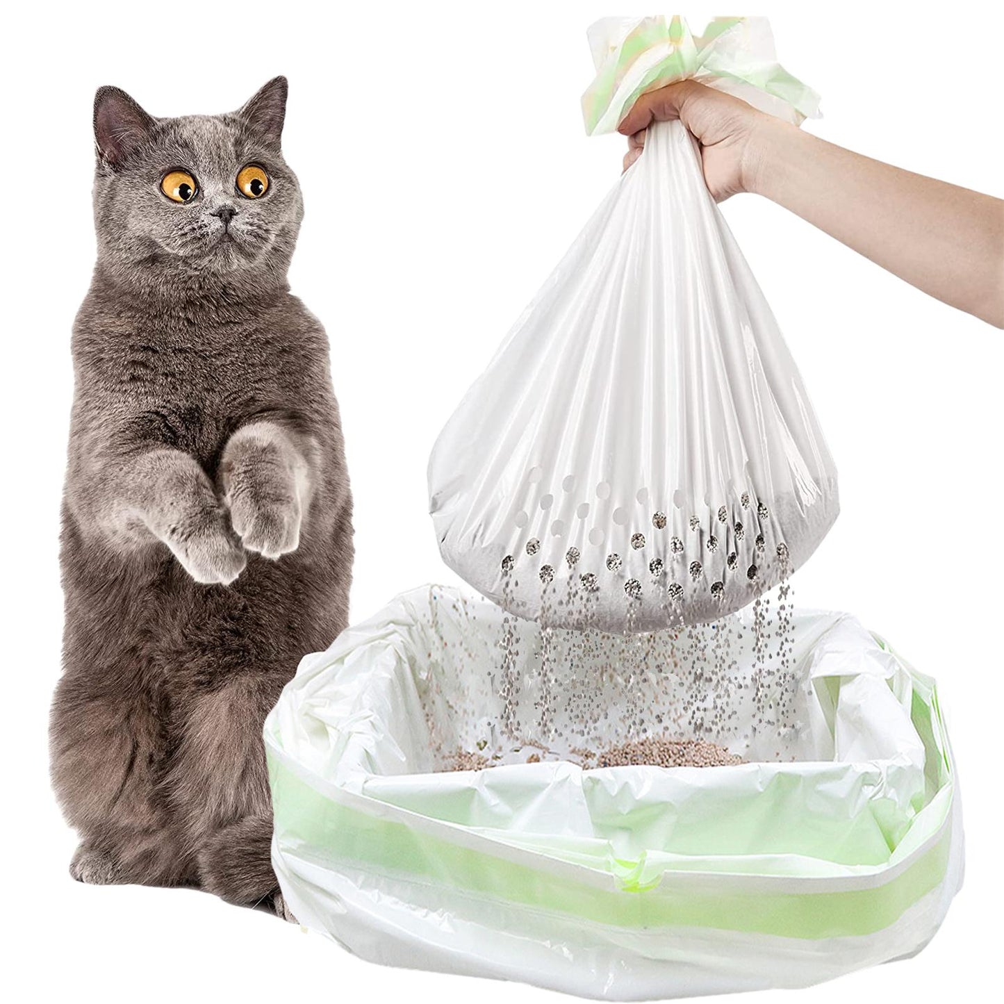 Dog & Cat Poop Bags – Leak-Proof Pet Waste Bags for Easy Outdoor Cleanup