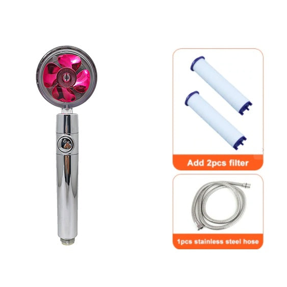 Luxury Rotating Shower Head – High Pressure, Water-Saving, Bathroom Upgrade
