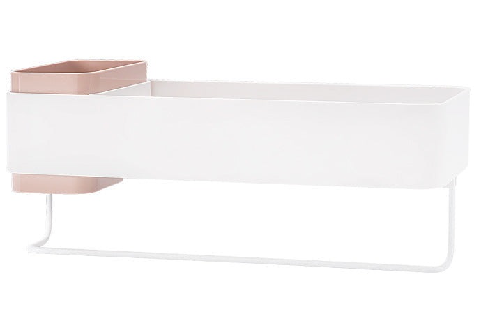 Bathroom Racks Wall Mounted – Heavy‑Duty Storage Organizer for Toiletries