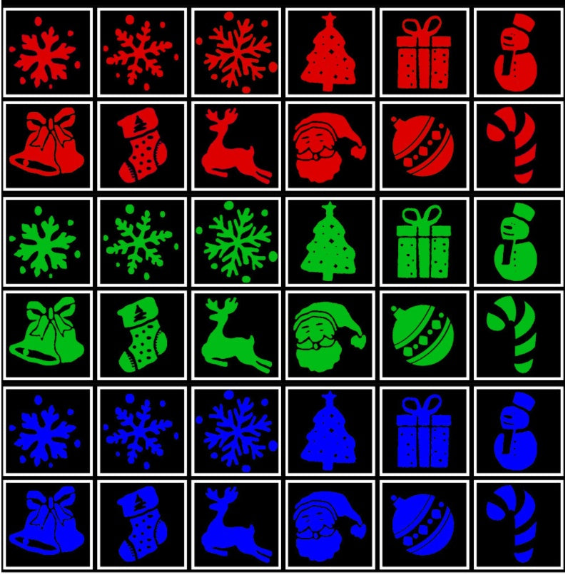 Christmas Laser Projector Lights Outdoor Waterproof – Colorful Rotating LED Holiday Decor
