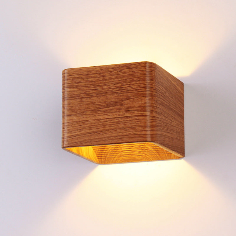 Minimalist LED Wall Light – Energy-Saving Indoor Square Lamp