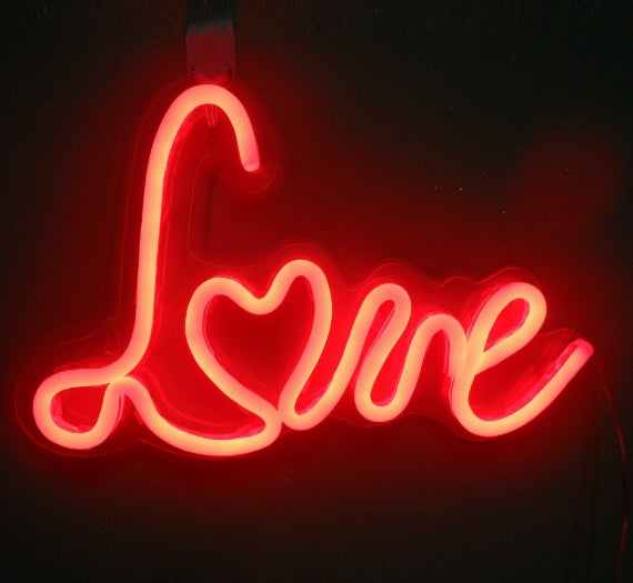 LED Neon Open Sign Wall Light – Hanging Aesthetic Decor