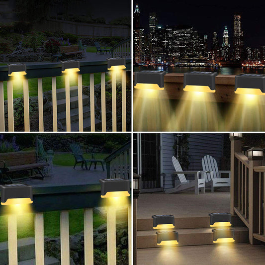Solar Deck Lights Outdoor Waterproof – LED Step Lights