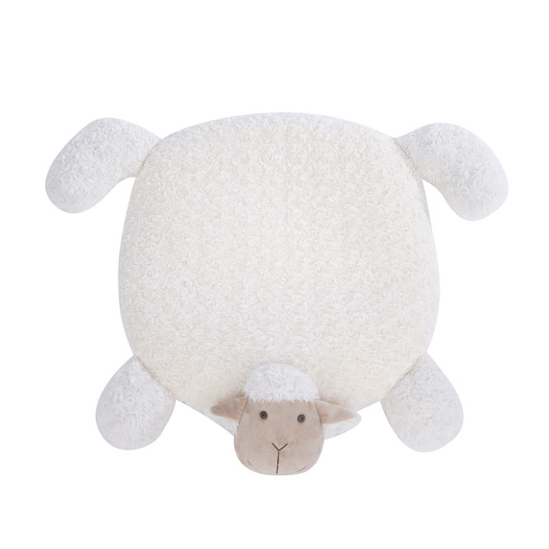 Adorable Sheep Floor Mat – Soft Warm Pad for Pets & Home Decor