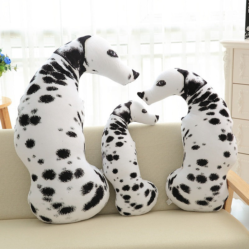 3D Dog Face Pillow – Cute Plush Cushion for Sofa, Bedroom & Gifts