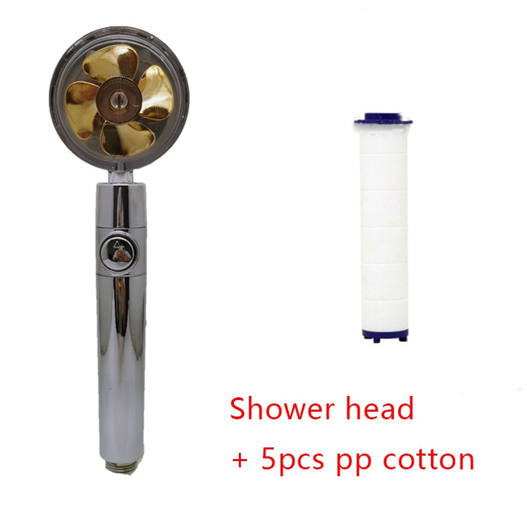 Luxury Rotating Shower Head – High Pressure, Water-Saving, Bathroom Upgrade