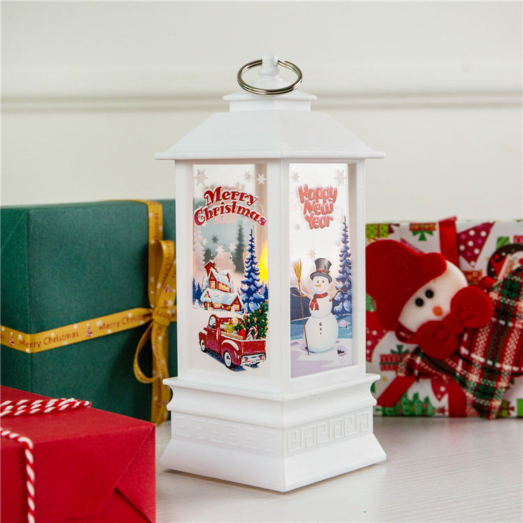 Santa & Snowman Lights – Instant Holiday Cheer at Home