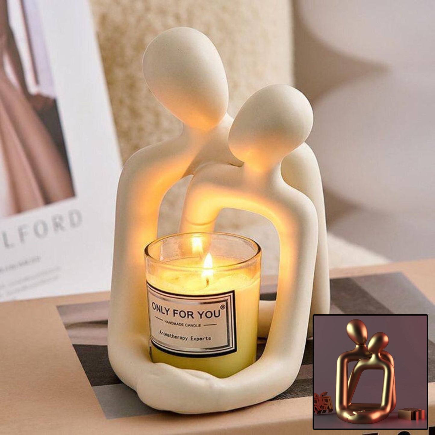 Heartwarming Couple Statue – Perfect Valentine’s Gift Idea
