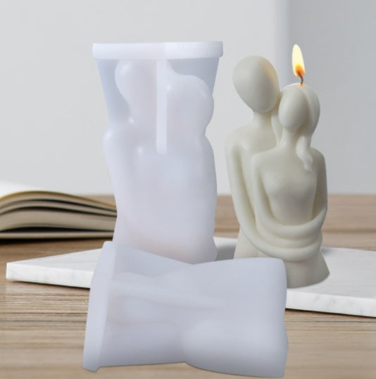 Scented Candle Silicone Mold – DIY Candle Holder Making Tool for Home Decor & Crafts