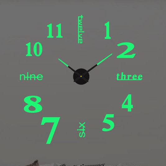 Living Room Acrylic Wall Clock – perfect for modern home décor