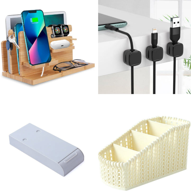 Desk Wire Organizer – Magnetic Cable Clip for Clutter-Free Workstations