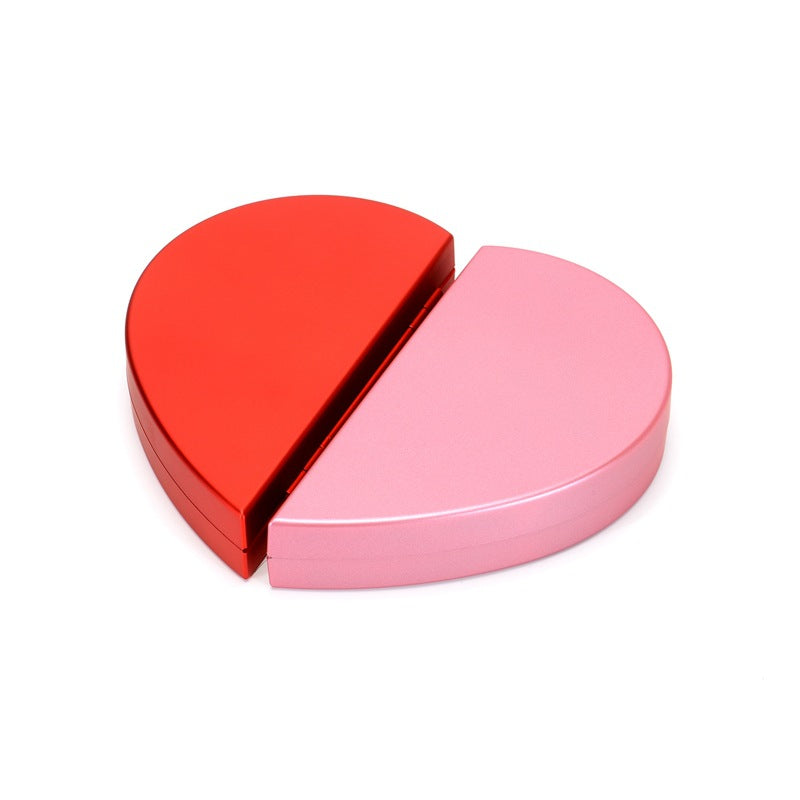 Proposal Ring Box Heart Shape – 3D Love Rose Rotating Gift Box for Her