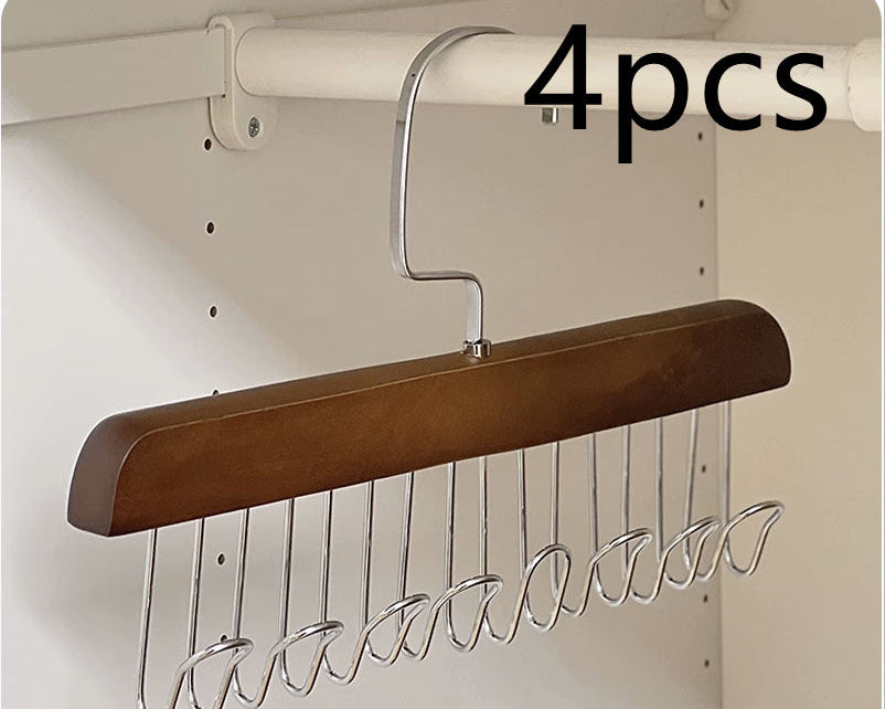 Home Closet Organizer Multi-Hook Storage Rack – Space Saving Clothes Hanger