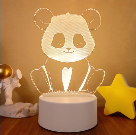 Color Changing 3D LED Lamp – Remote Night Light for Room Setup