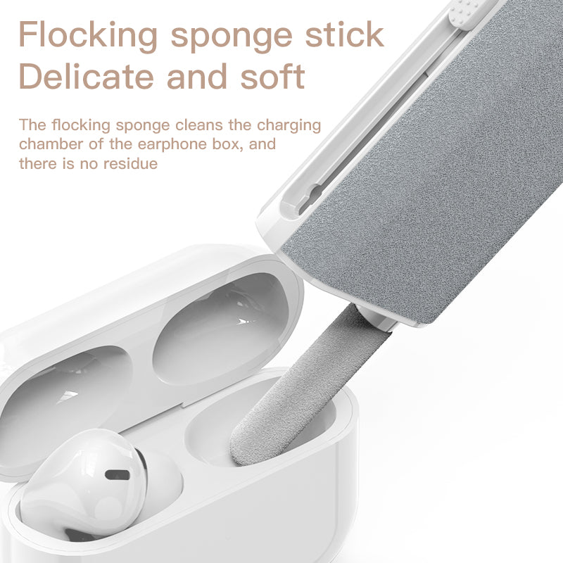 5-in-1 Screen Cleaner Kit – Portable Phone, Laptop & Earbud Cleaning Tool