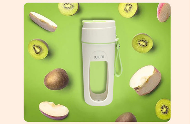 Portable Blender USB Rechargeable Juicer Cup – Mini Electric Smoothie Maker for Travel & Outdoor Use