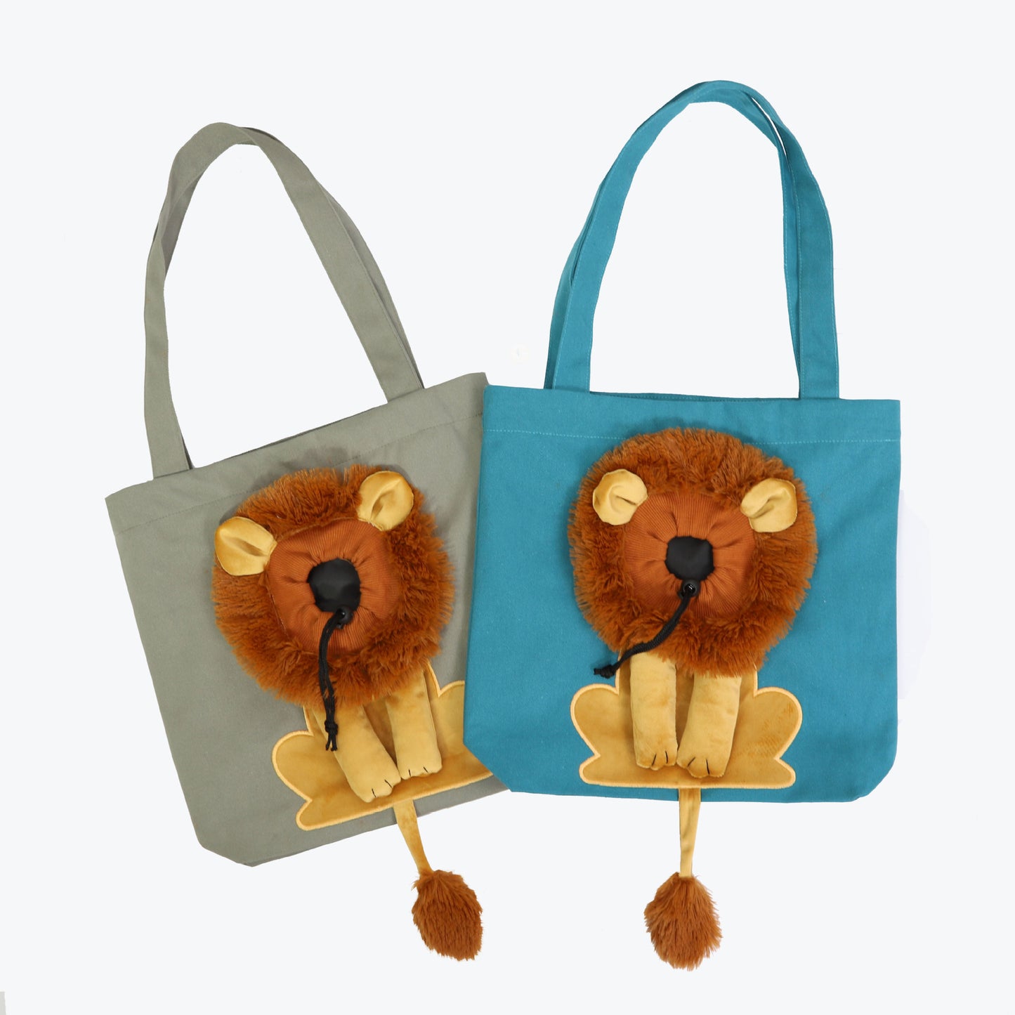 Cute Lion Pet Carrier – Travel Bag for Small Cats & Dogs